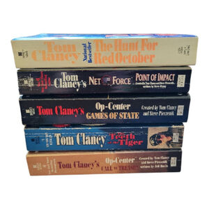 Collection of Tom Clancy Novels - 5 Book Bundle